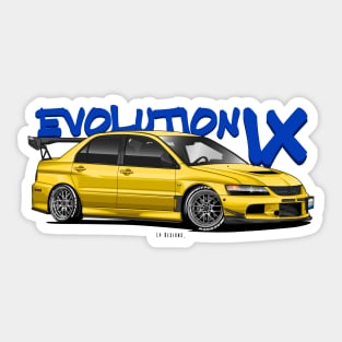 Lancer Evo IX Sticker